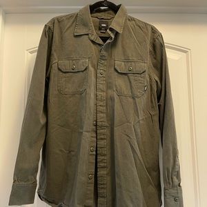 Vans button up shirt